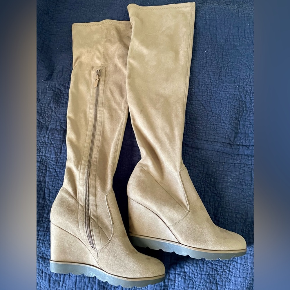 Betani tall wedge boots